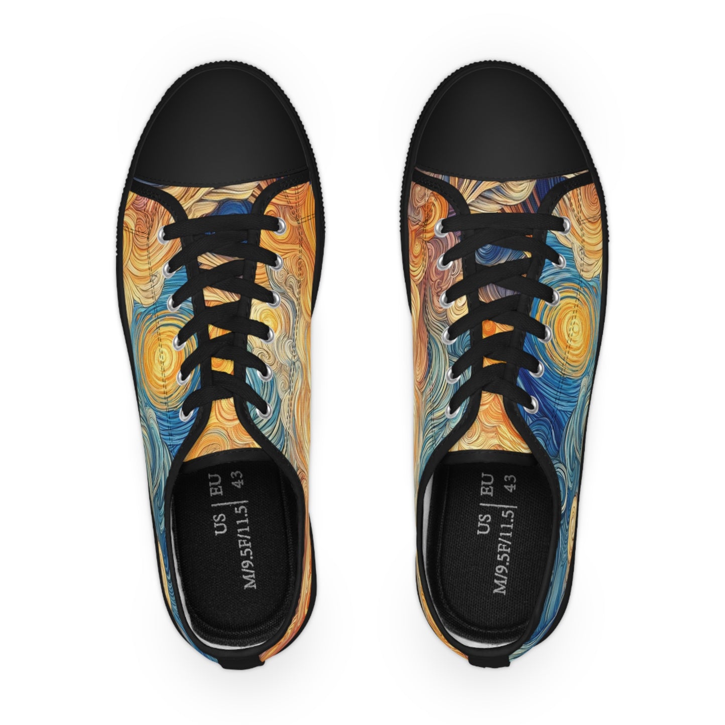 Men's Low Top Sneakers - Sweet Sunset