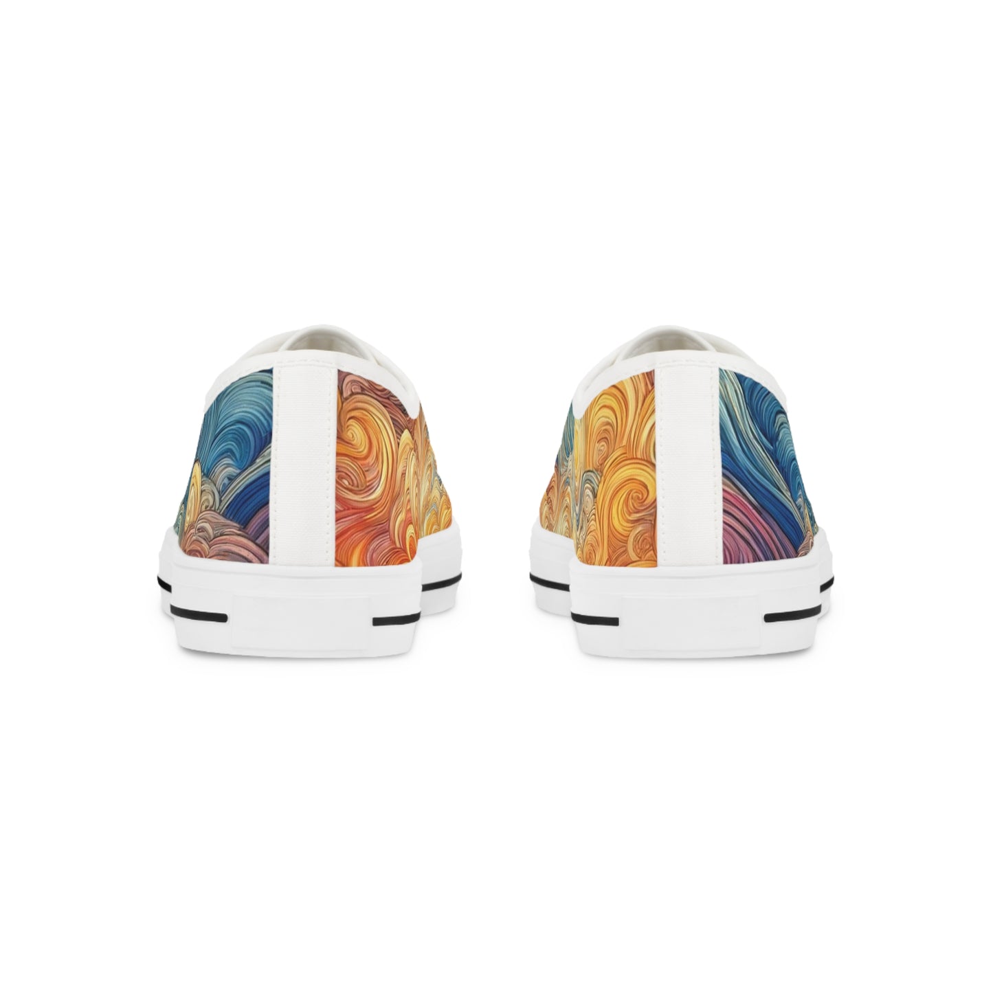 Men's Low Top Sneakers - Sweet Sunset