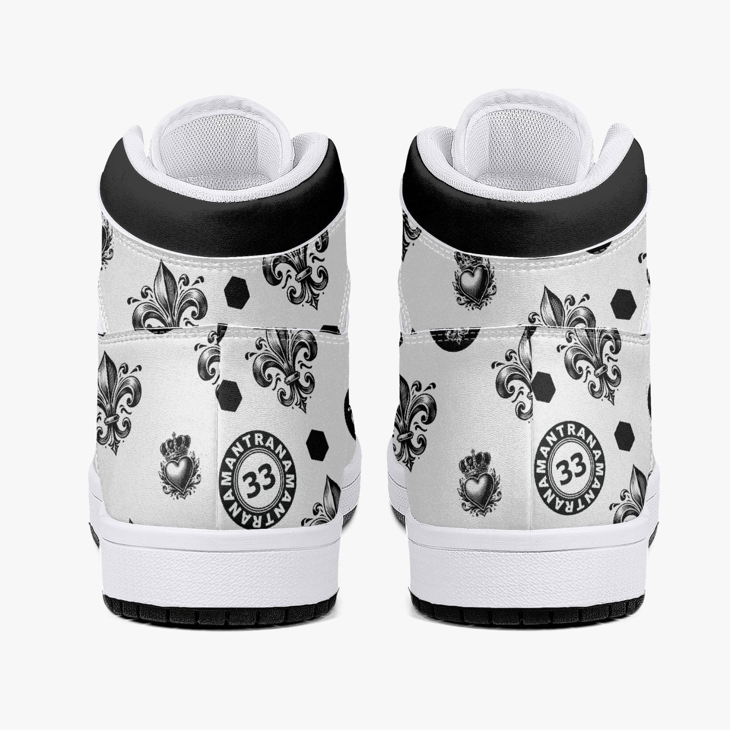 High-Top Leather Sneakers - Awakening