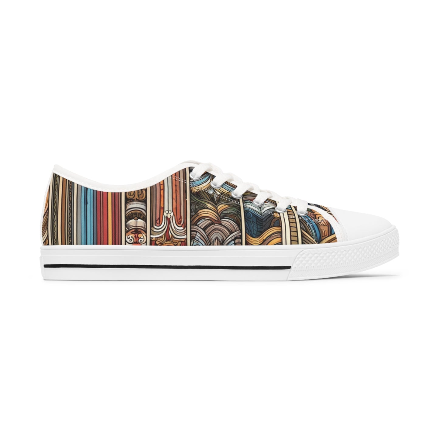 Women's Low Top Sneakers - Labyrinth