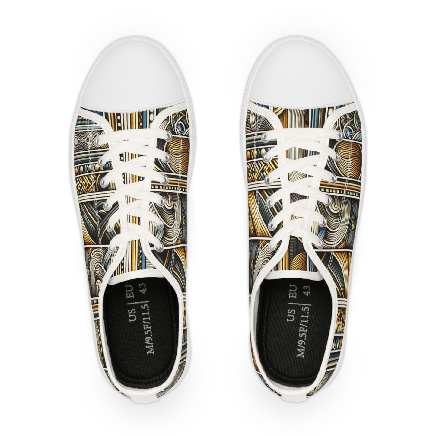 Men's Low Top Sneakers - Introspection