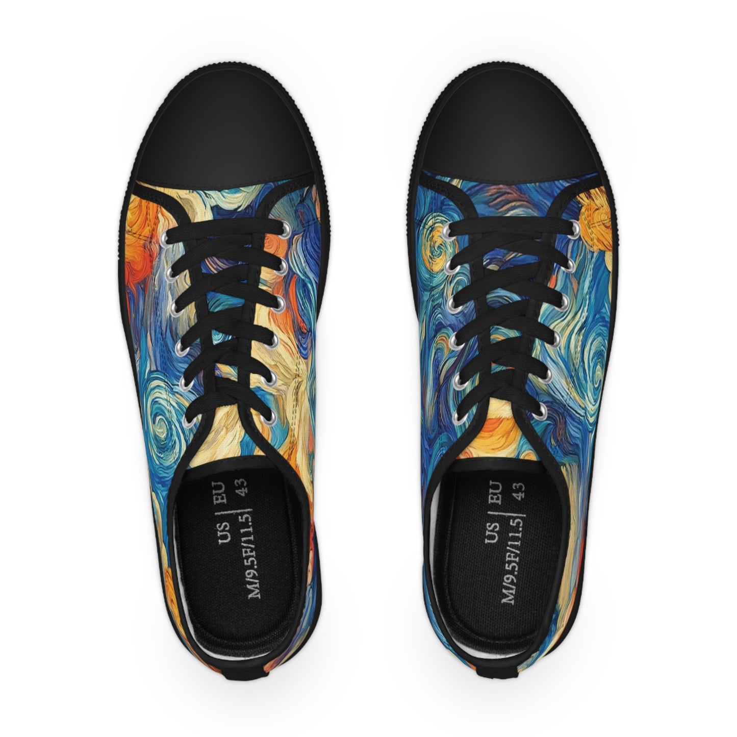 Men's Low Top Sneakers - Trippy World