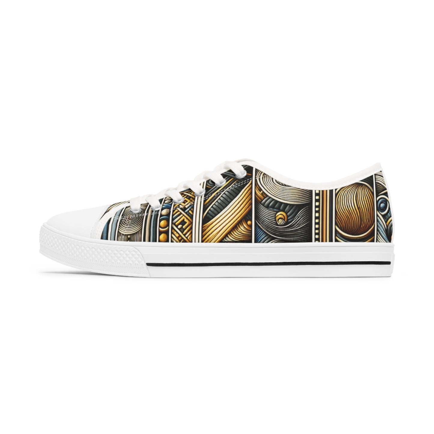 Women's Low Top Sneakers - Introspection