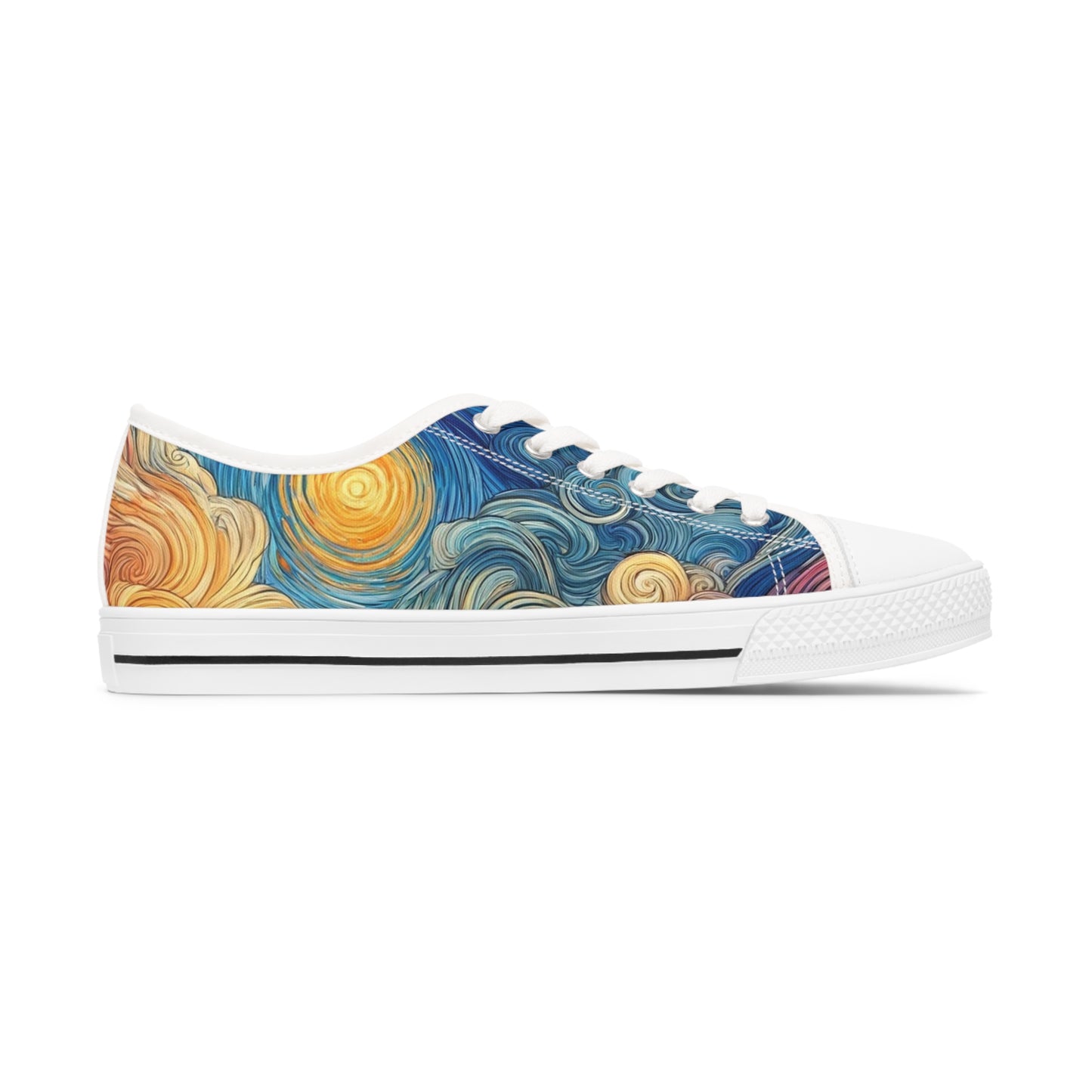 Women's Low Top Sneakers - Sweet Sunset