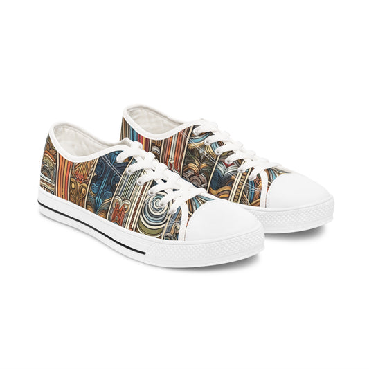 Women's Low Top Sneakers - Labyrinth