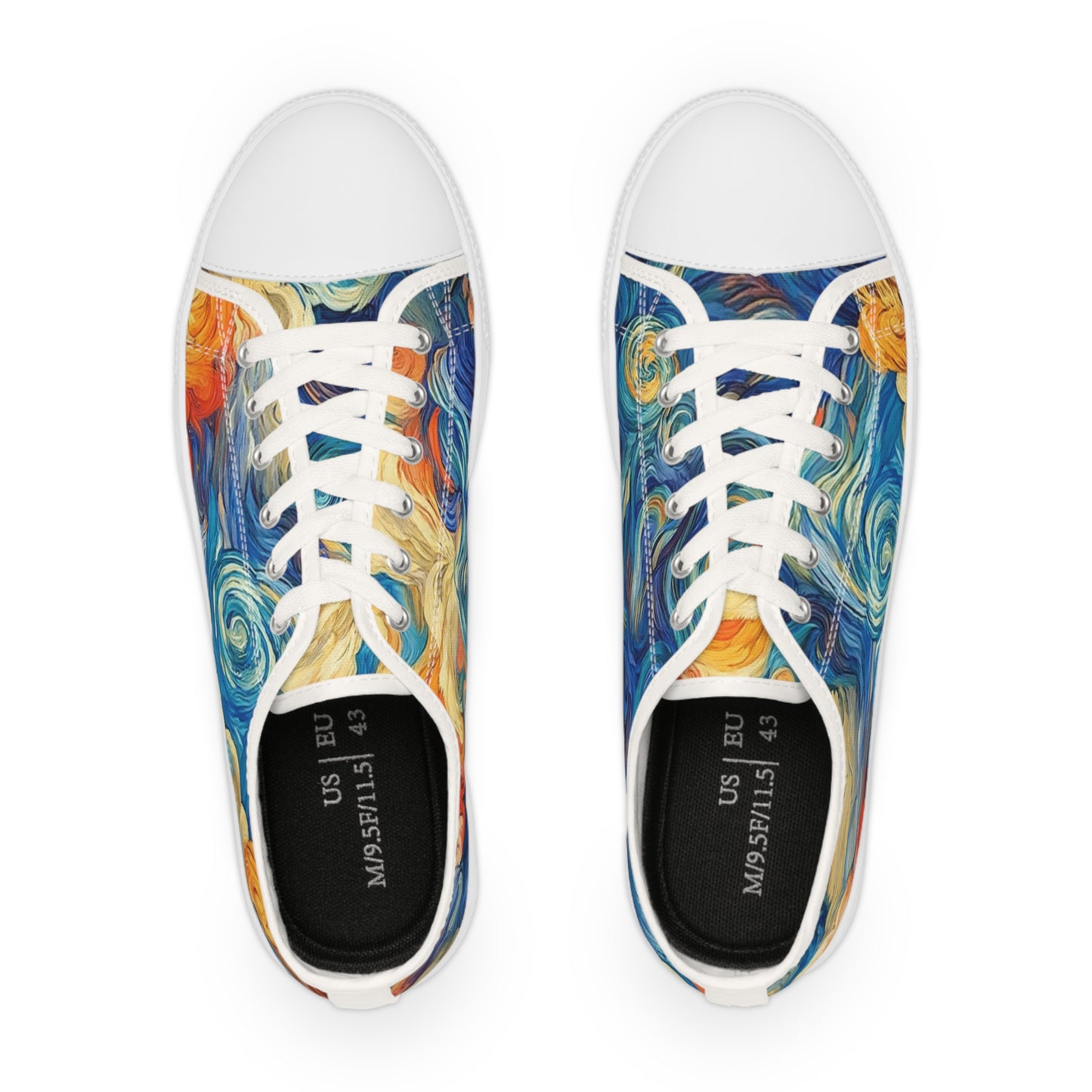 Men's Low Top Sneakers - Trippy World