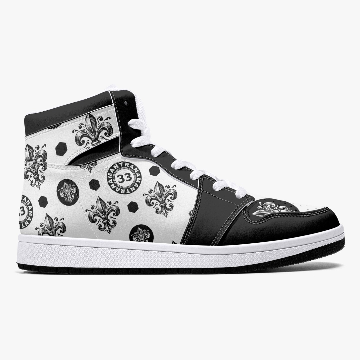 High-Top Leather Sneakers - Awakening