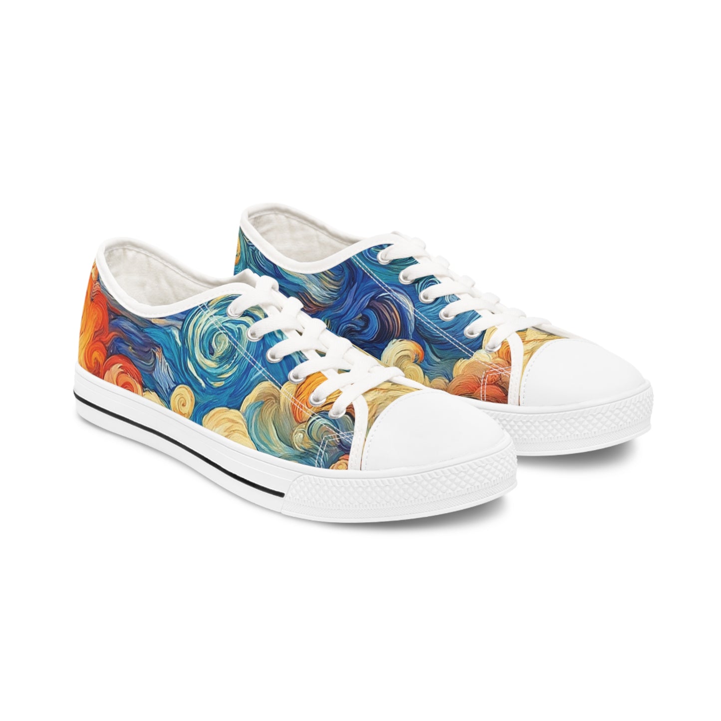 Women's Low Top Sneakers - Trippy World