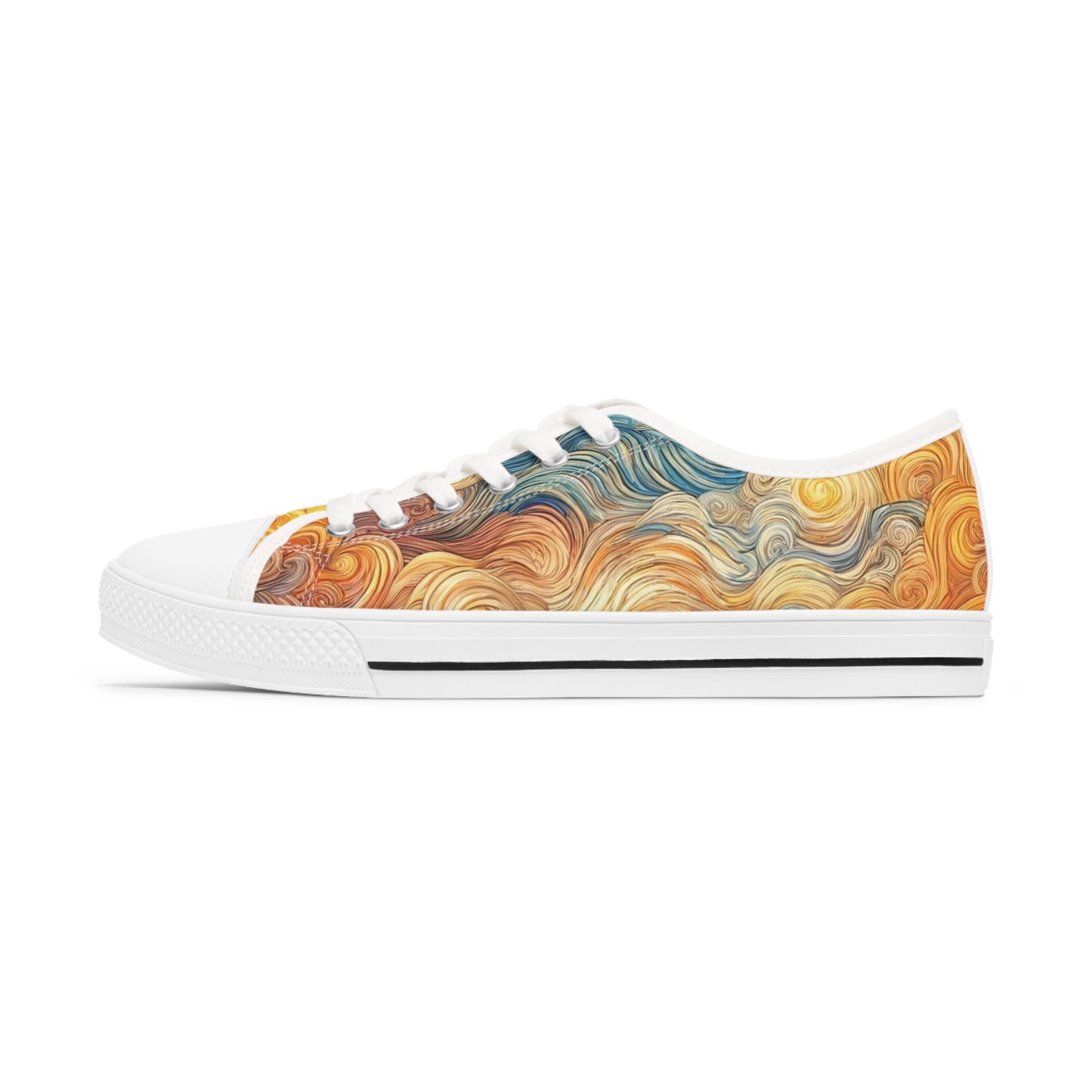 Women's Low Top Sneakers - Sweet Sunset