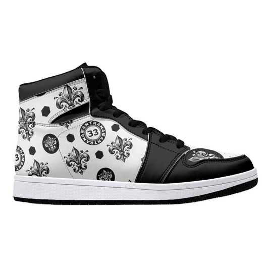 High-Top Leather Sneakers - Awakening