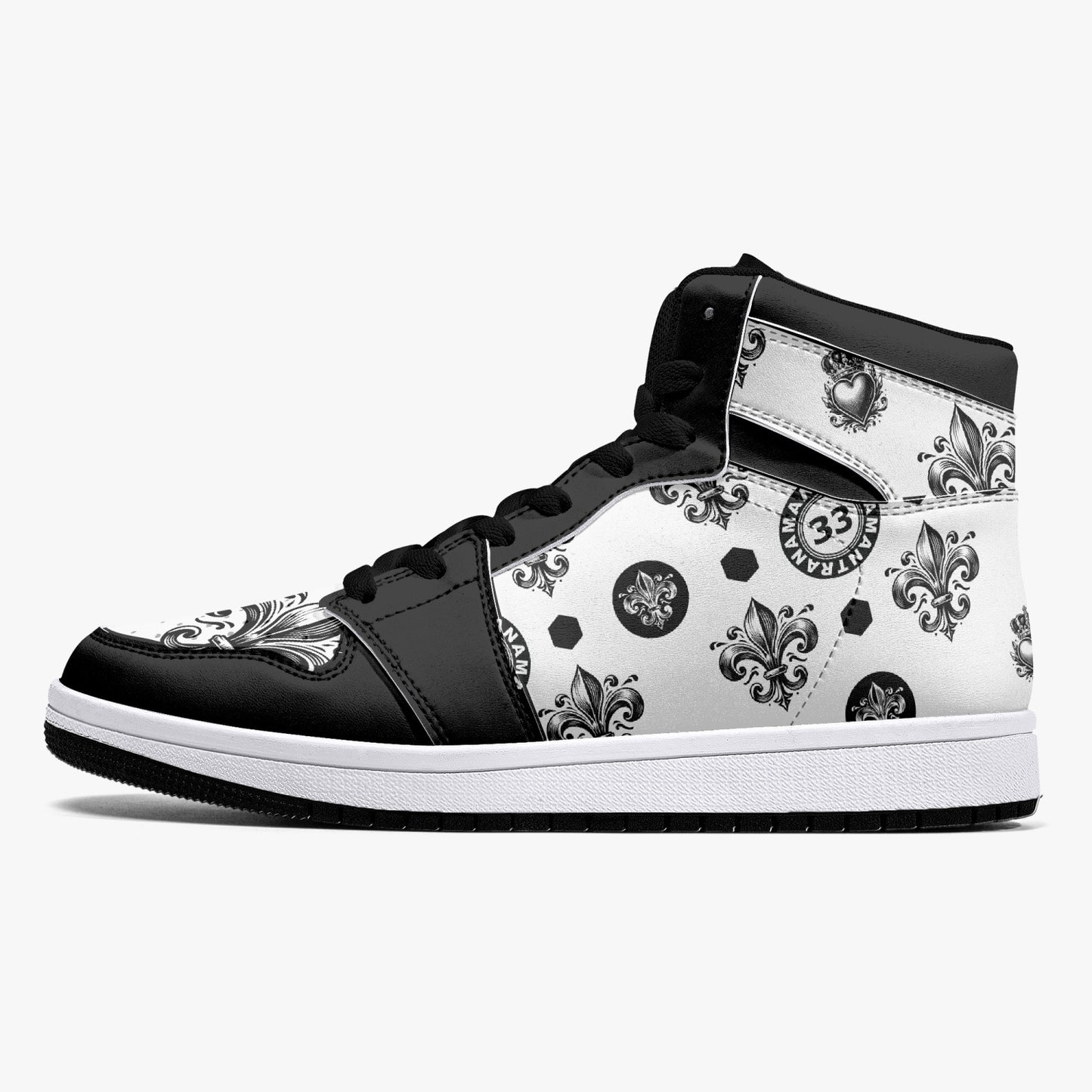 High-Top Leather Sneakers - Awakening