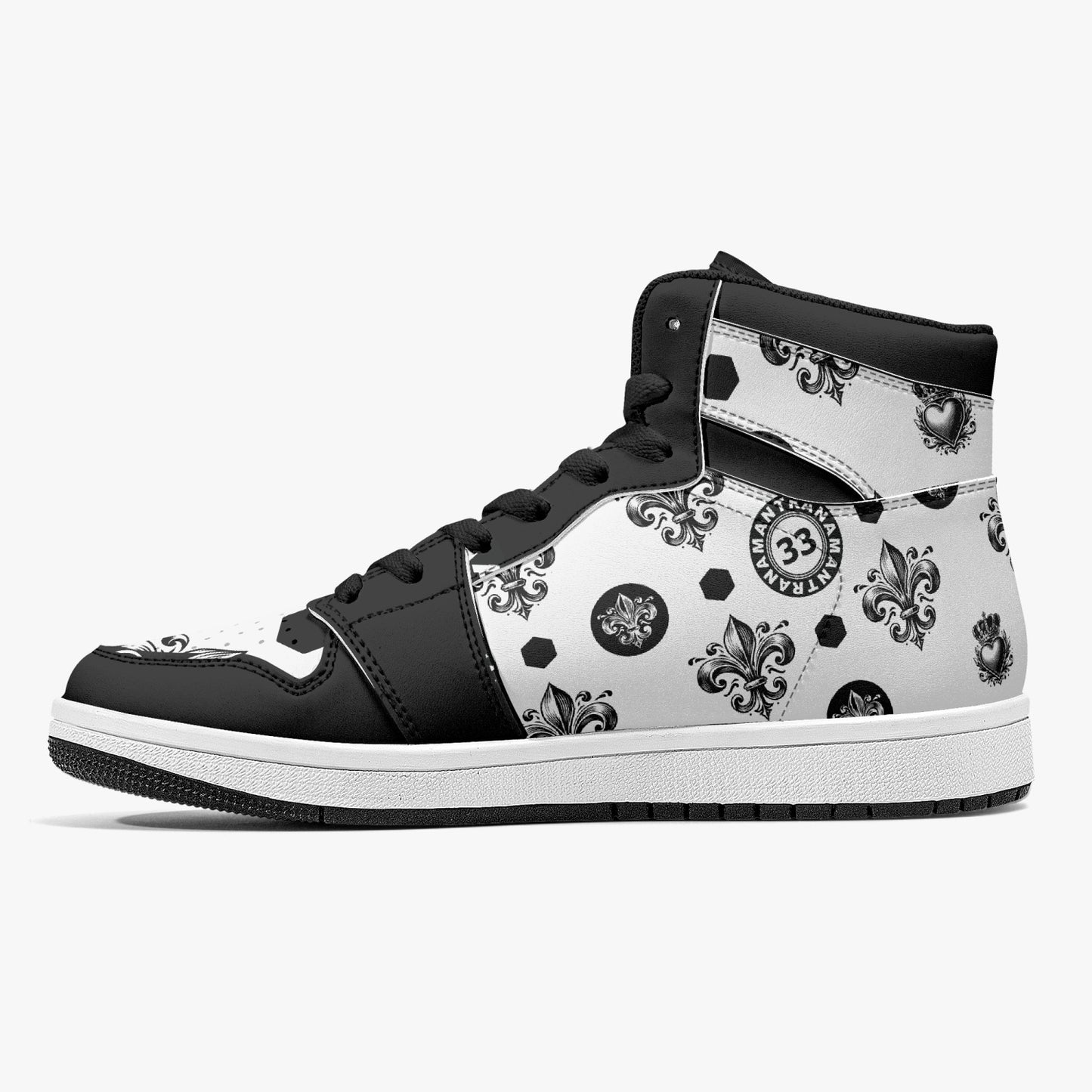 High-Top Leather Sneakers - Awakening