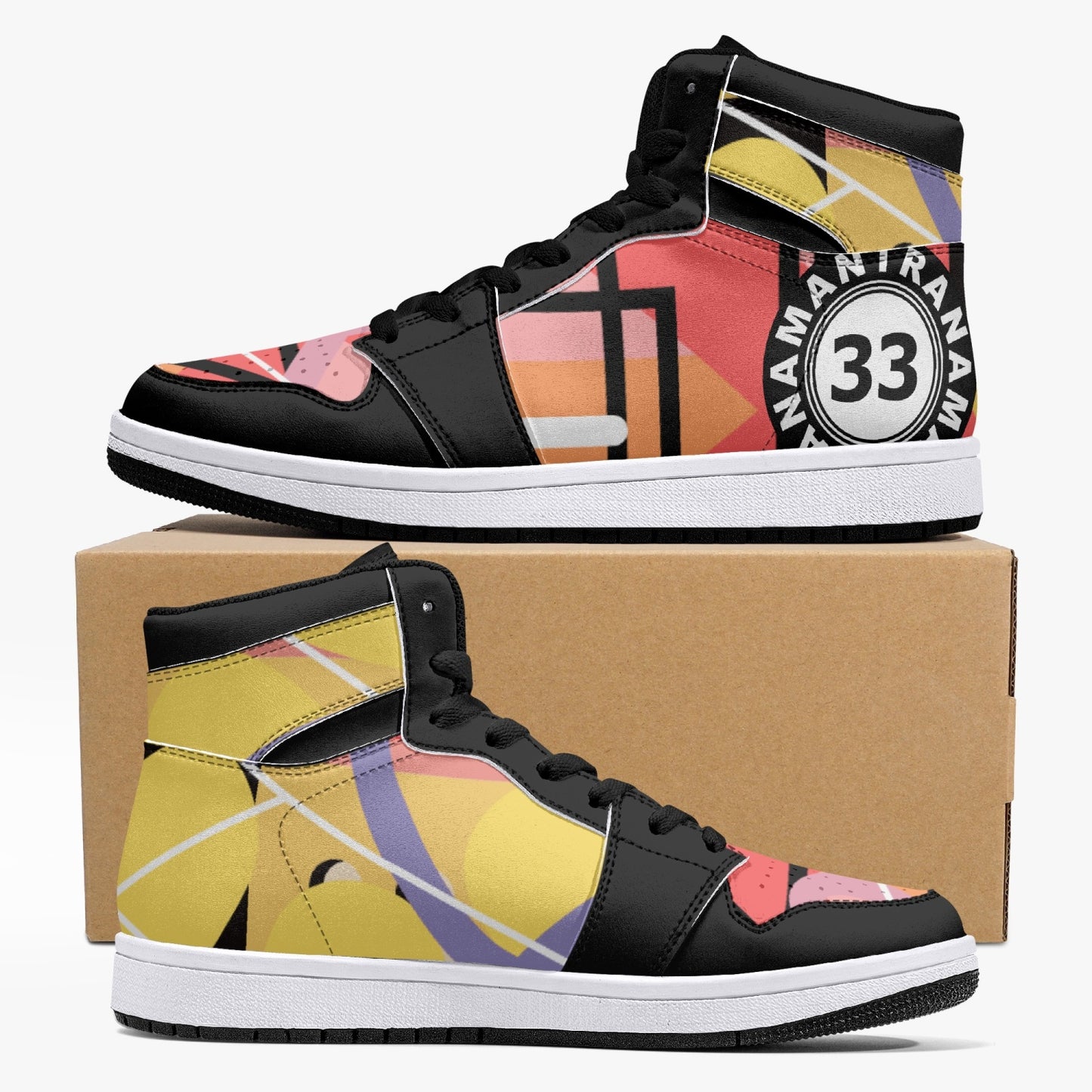 High-Top Leather Sneakers - Dreams